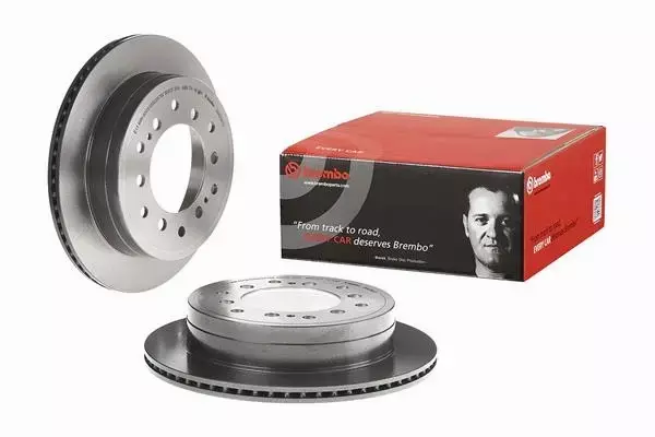 BREMBO TARCZE+KLOCKI TYŁ LAND CRUISER 90 312MM 