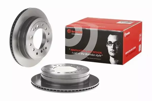 BREMBO TARCZE HAMULCOWE TYŁ 09.A334.21 