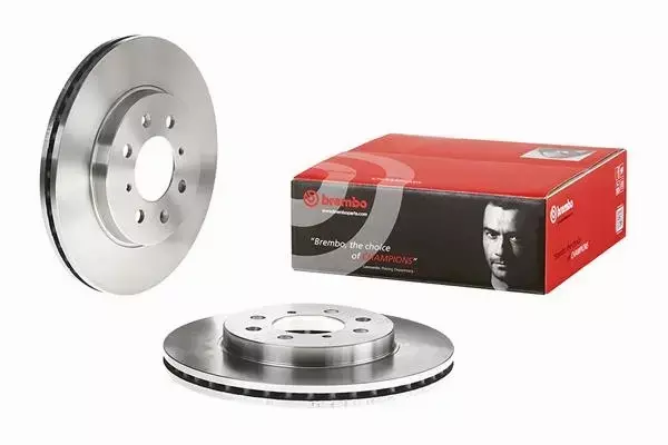 BREMBO TARCZE + KLOCKI PRZÓD HONDA JAZZ II GD 