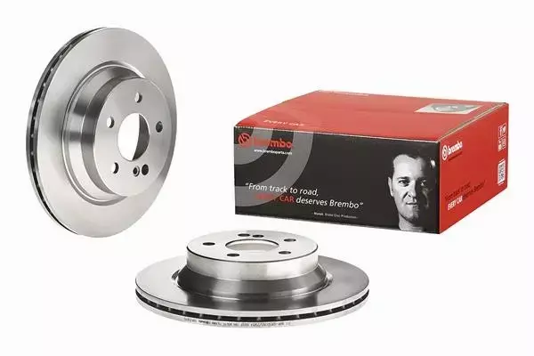 BREMBO TARCZE HAMULCOWE TYŁ 09.A358.10 