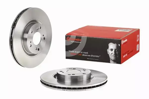 BREMBO TARCZE HAMULCOWE PRZÓD 09.A407.10 