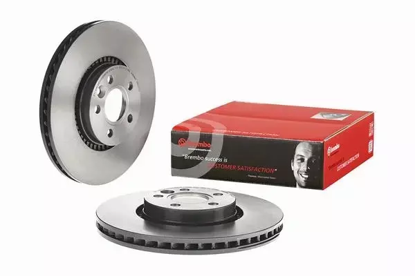  BREMBO TARCZE+KLOCKI PRZÓD VOLVO XC70 II 316MM 