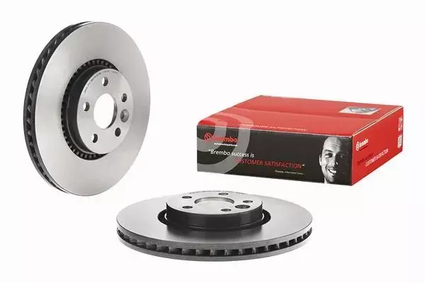 BREMBO TARCZE+KLOCKI PRZÓD VOLVO S60 II 316MM 