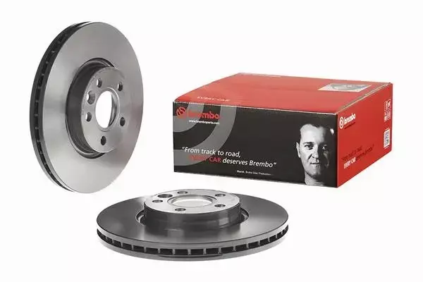 BREMBO TARCZE + KLOCKI PRZÓD FORD MONDEO MK4 IV 