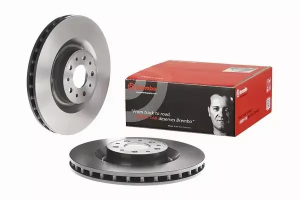 BREMBO TARCZE+KLOCKI PRZÓD FIAT DOBLO II 305MM 