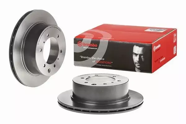 BREMBO TARCZE HAMULCOWE TYŁ 09.A453.21 