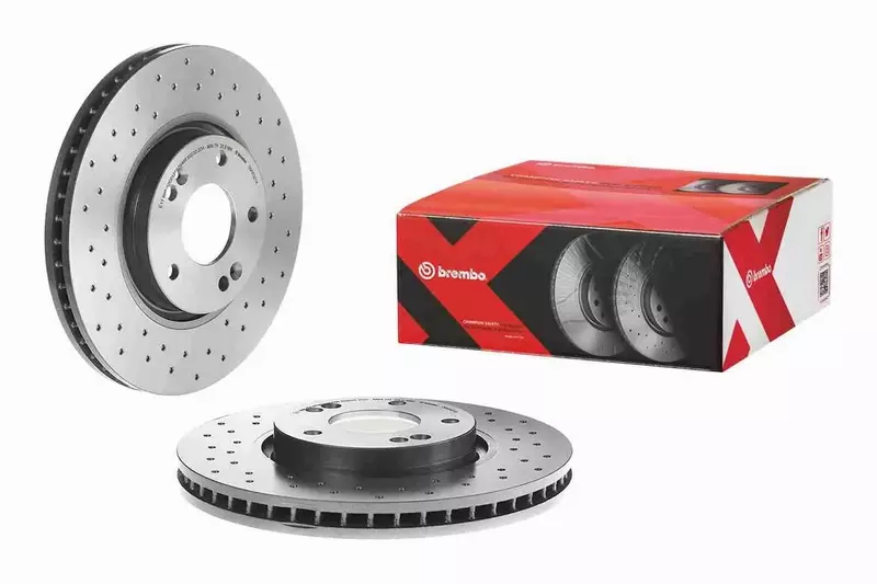 BREMBO TARCZE HAMULCOWE PRZÓD 09.A532.1X 