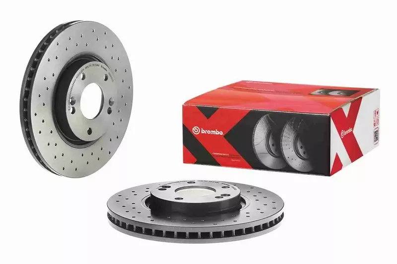 BREMBO TARCZE HAMULCOWE PRZÓD 09.A532.2X 