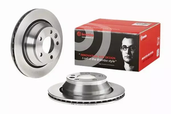 BREMBO TARCZE HAMULCOWE TYŁ 09.A616.10 