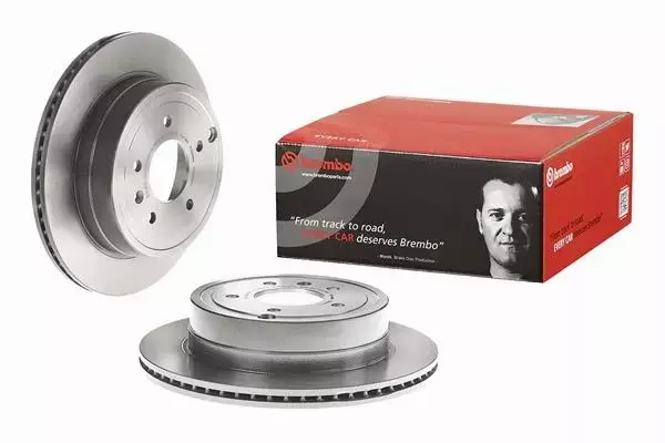 BREMBO TARCZE+KLOCKI TYŁ CHEVROLET CAPTIVA 303MM 