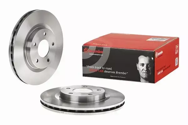 BREMBO Tarcza hamulcowa 09.A637.10 