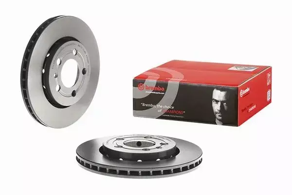 BREMBO TARCZE HAMULCOWE TYŁ 09.A652.11 