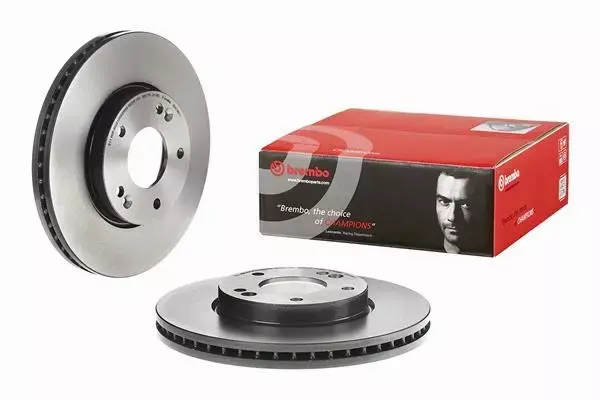 BREMBO TARCZE+KLOCKI PRZÓD KIA CARENS III 280MM 