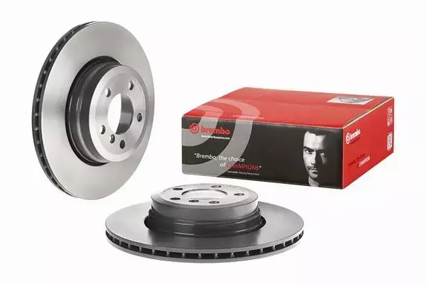 BREMBO TARCZE+KLOCKI TYŁ BMW 7 E65 E66 345MM 