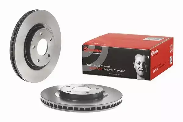 BREMBO TARCZE HAMULCOWE PRZÓD 09.A716.21 