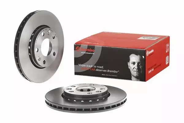 BREMBO TARCZE+KLOCKI PRZÓD DACIA DUSTER 280MM 