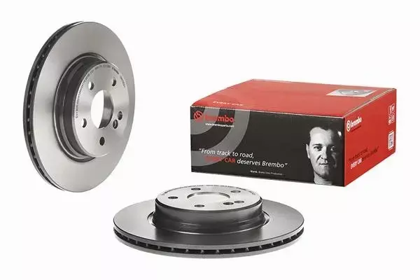 BREMBO TARCZE+KLOCKI TYŁ MERCEDES SL R129 300MM 