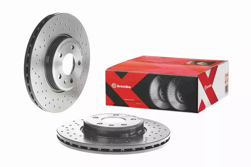 BREMBO XTRA TARCZE+KLOCKI PRZÓD AUDI A5 8T 314MM 