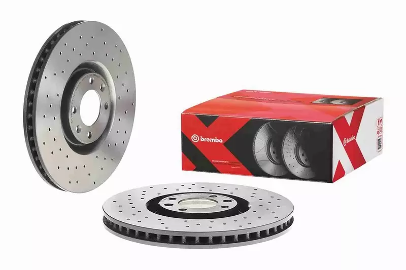 BREMBO TARCZE HAMULCOWE PRZÓD 09.A829.2X 