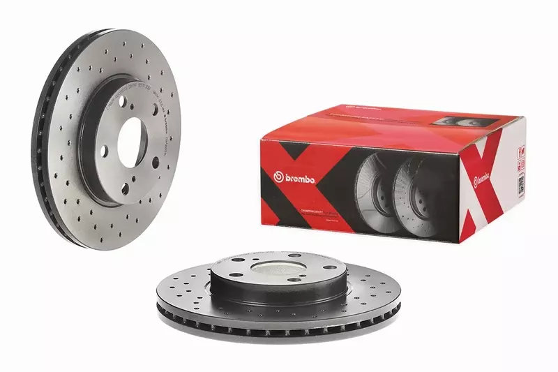 BREMBO TARCZE HAMULCOWE PRZÓD 09.A865.1X 