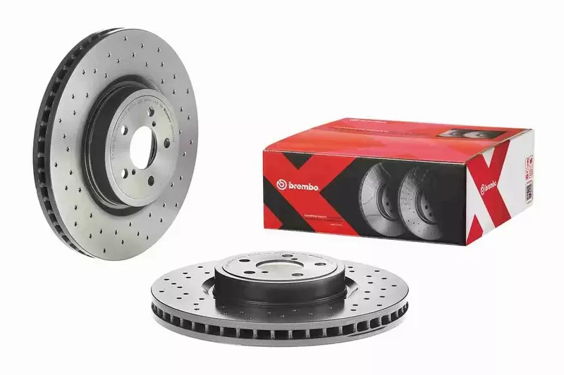 BREMBO TARCZE HAMULCOWE PRZÓD 09.A870.1X 