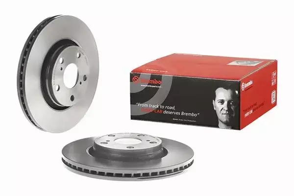 BREMBO TARCZE+KLOCKI PRZÓD TOYOTA COROLLA E15 295MM 