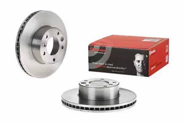 BREMBO TARCZE HAMULCOWE PRZÓD 09.A917.11 