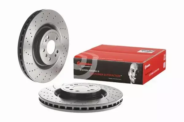 BREMBO TARCZE+KLOCKI P MERCEDES GLE W166 375MM 