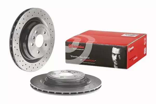 BREMBO TARCZE HAMULCOWE TYŁ 09.A959.21 