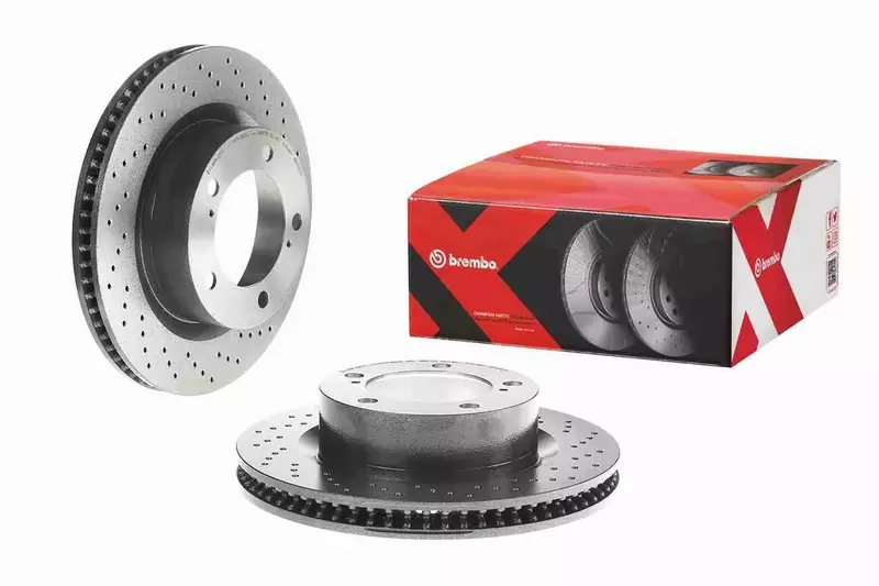 BREMBO TARCZE HAMULCOWE PRZÓD 09.A966.1X 