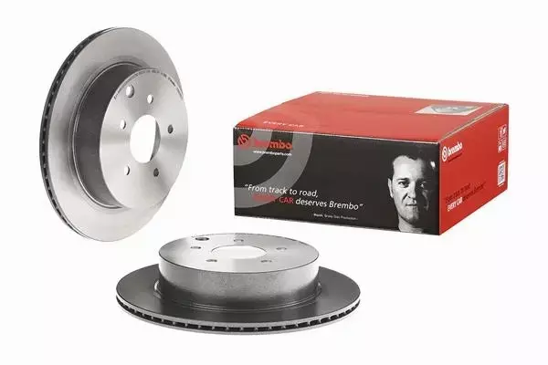 BREMBO TARCZE+KLOCKI TYŁ INFINITI FX I 308MM 