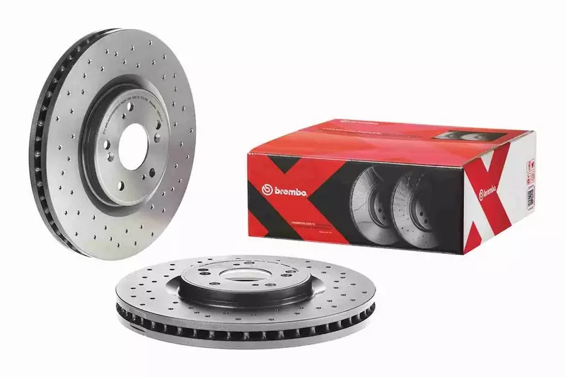 BREMBO TARCZE HAMULCOWE PRZÓD 09.B269.1X 