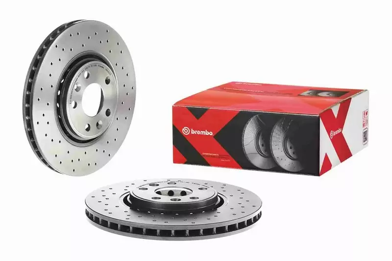 BREMBO TARCZE HAMULCOWE PRZÓD 09.B352.1X 