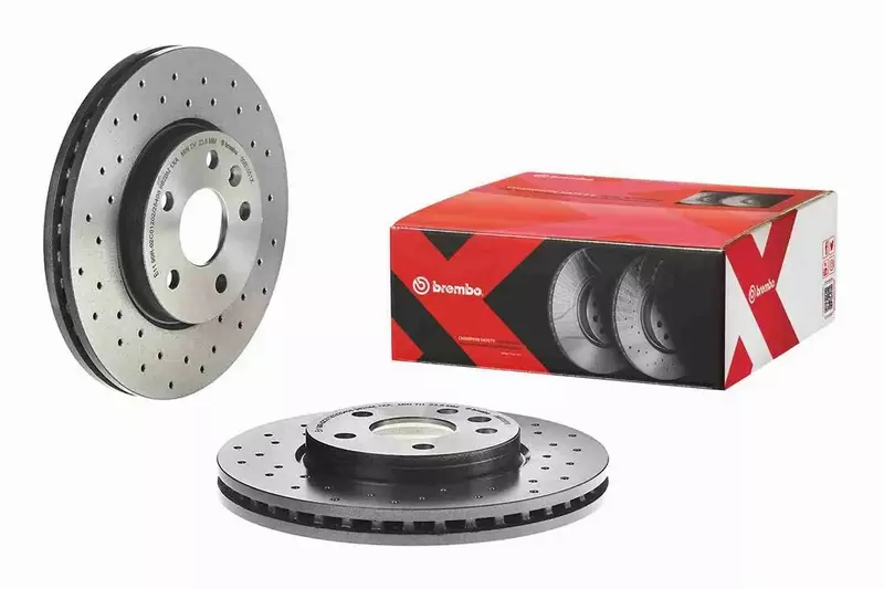 BREMBO TARCZE HAMULCOWE PRZÓD 09.B355.1X 