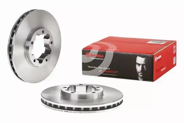 BREMBO TARCZE HAMULCOWE PRZÓD 09.B410.10 