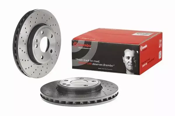 BREMBO TARCZE HAMULCOWE PRZÓD 09.B436.51 