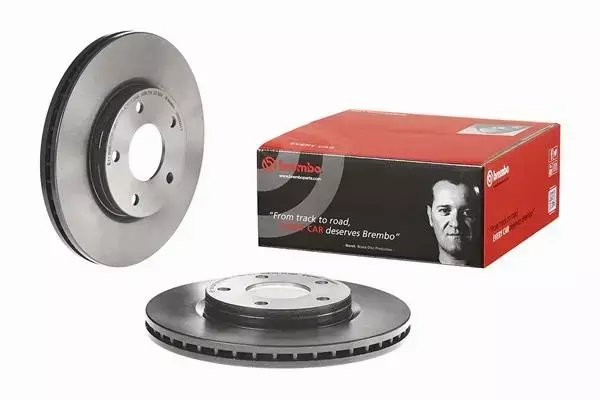 BREMBO TARCZE+KLOCKI PRZÓD NISSAN TIIDA C12 280MM 