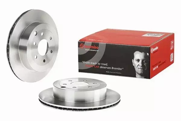 BREMBO TARCZE HAMULCOWE TYŁ 09.B591.10 