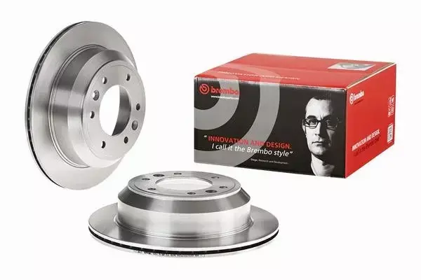 BREMBO TARCZE HAMULCOWE TYŁ 09.B612.10 