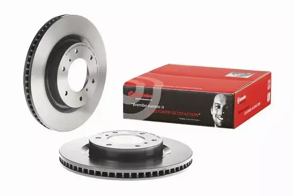 BREMBO TARCZE HAMULCOWE PRZÓD 09.B636.11 