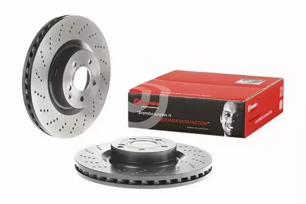 BREMBO TARCZE HAMULCOWE PRZÓD 09.B746.61 