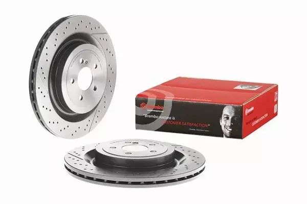 BREMBO TARCZE HAMULCOWE TYŁ 09.B879.11 