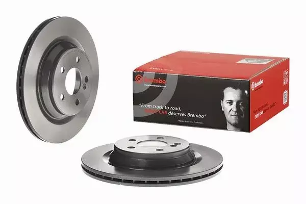 BREMBO TARCZE HAMULCOWE TYŁ 09.C134.11 