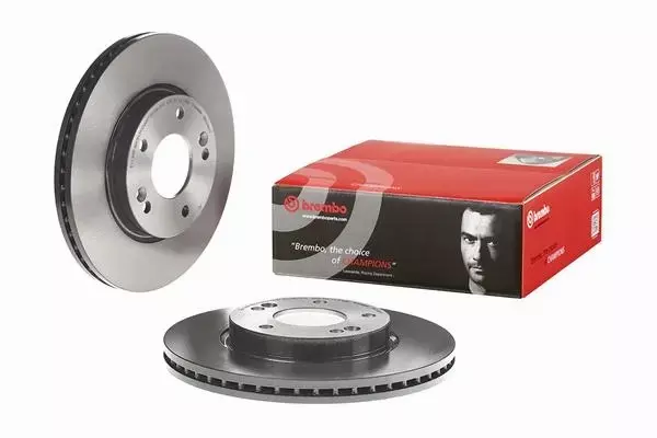 BREMBO TARCZE+KLOCKI PRZÓD HYUNDAI KONA OS 280MM 