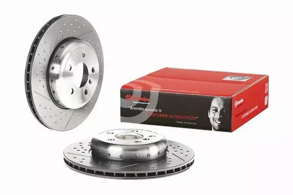 BREMBO TARCZE HAMULCOWE TYŁ 09.C395.13 