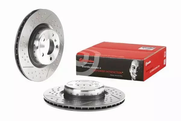 BREMBO TARCZE HAMULCOWE TYŁ 09.C400.13 