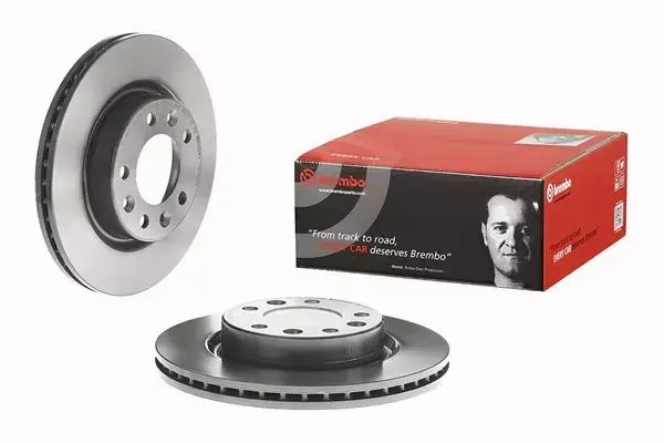 BREMBO TARCZE HAMULCOWE PRZÓD 09.C657.11 