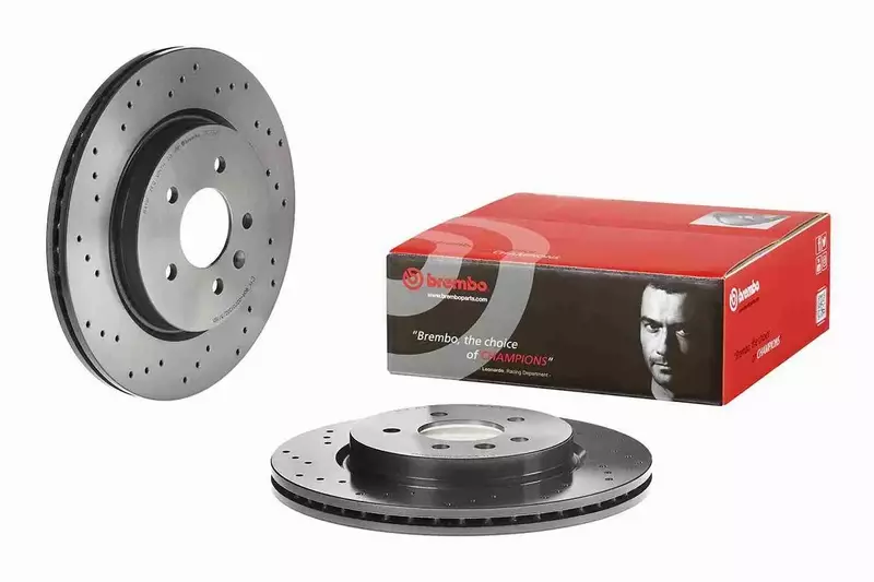 BREMBO TARCZE+KLOCKI TYŁ OPEL ASTRA J OPC 315MM 