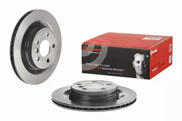 BREMBO TARCZE+KLOCKI TYŁ BMW 2 F45 F46 300MM 