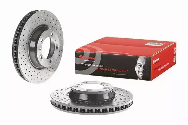 BREMBO TARCZE HAMULCOWE PRZÓD 09.C877.11 